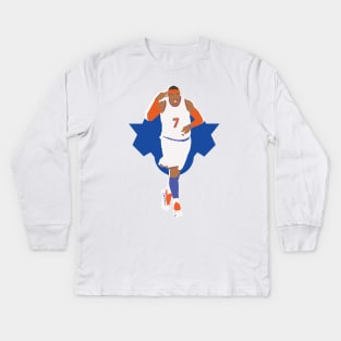 Carmelo Anthony "3 to the Dome" N.Y Knicks Kids Long Sleeve T-Shirt